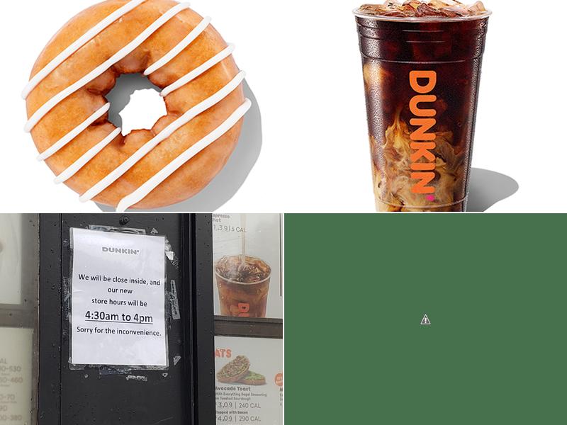 Dunkin' Menu