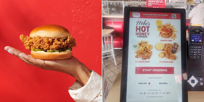 KFC Menu