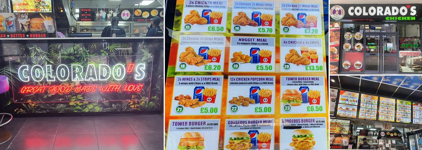 Colorado’s Chicken Menu