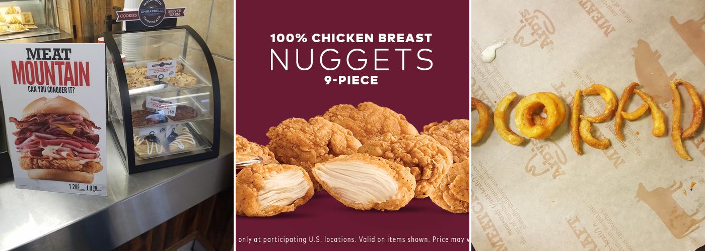 Arby's Menu