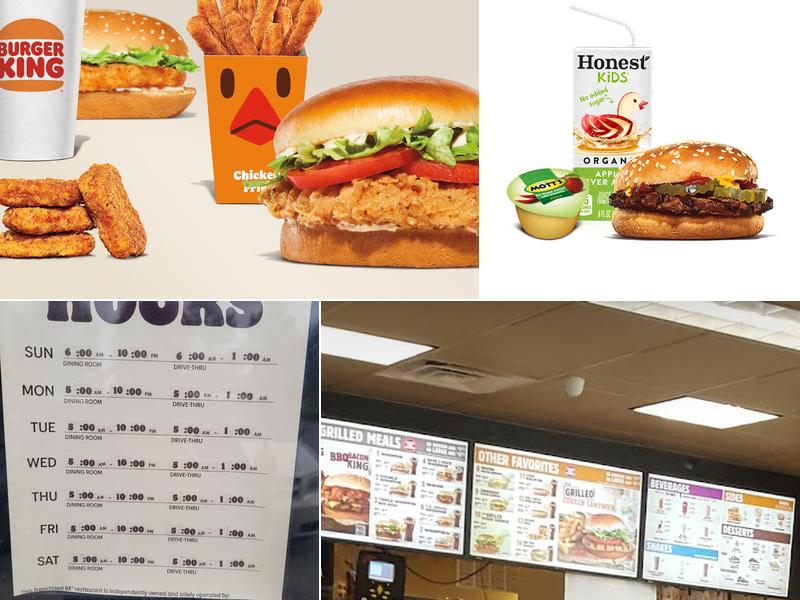 Burger King Menu