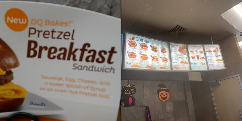 Dairy Queen Grill & Chill Menu