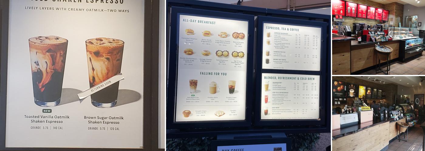 Starbucks Menu