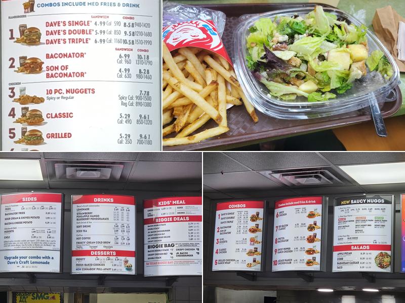 Wendy's Menu