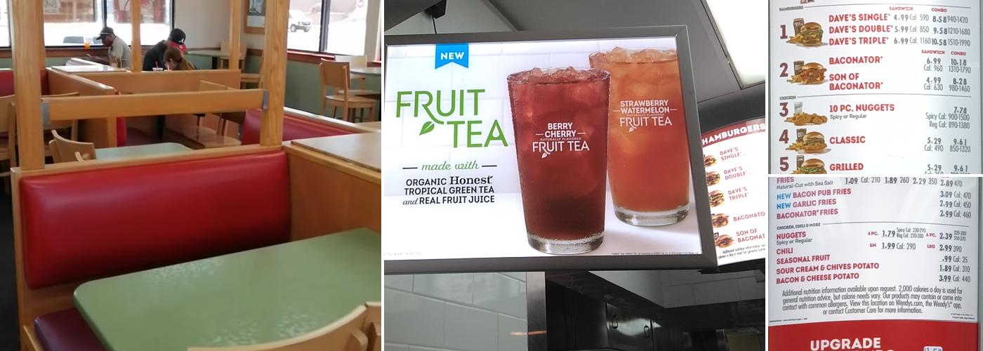 Wendy's Menu