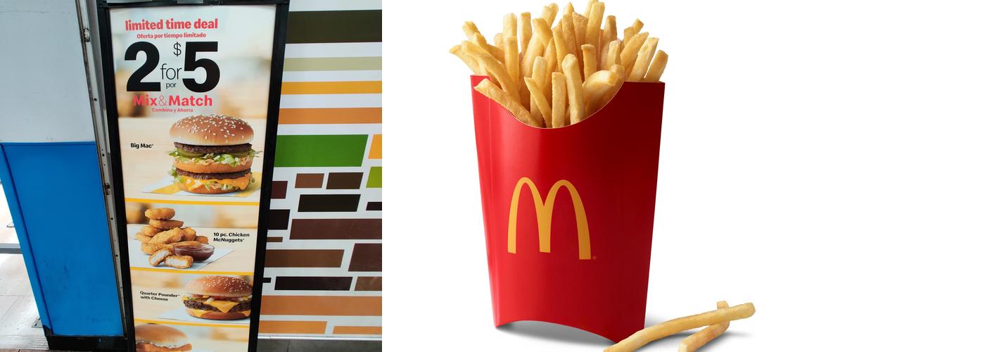 McDonald's Menu