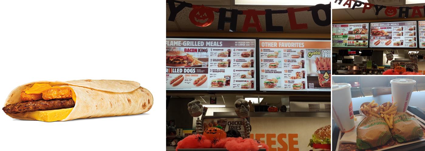Burger King Menu