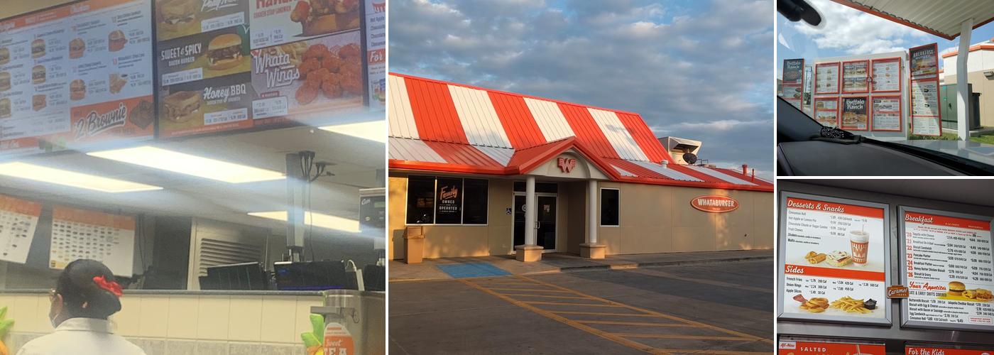 Whataburger Menu