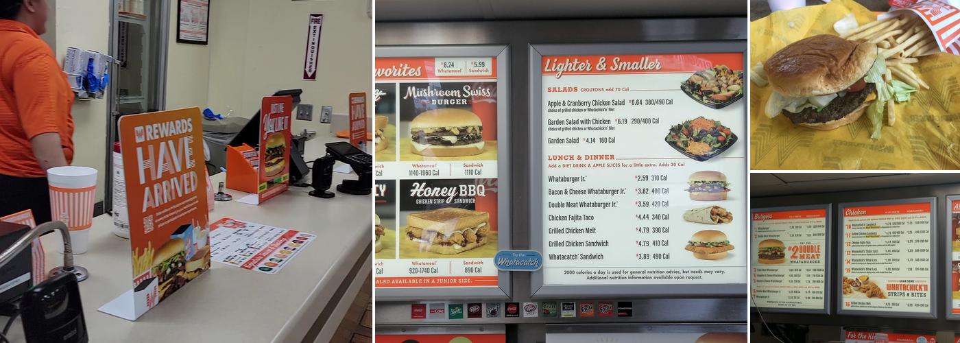 Whataburger Menu