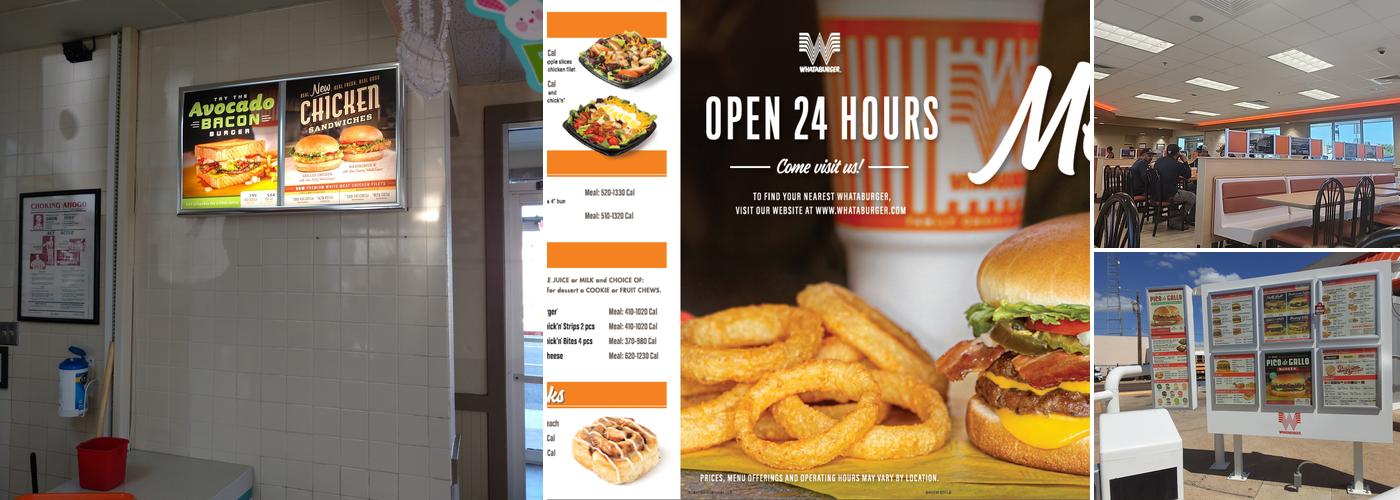 Whataburger Menu