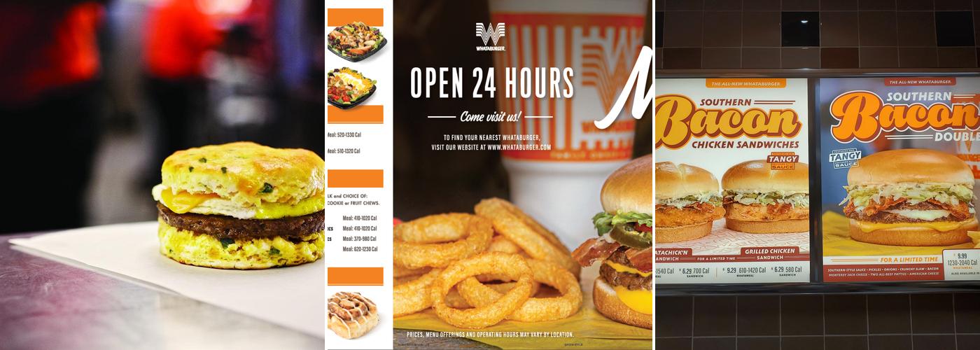 Whataburger Menu