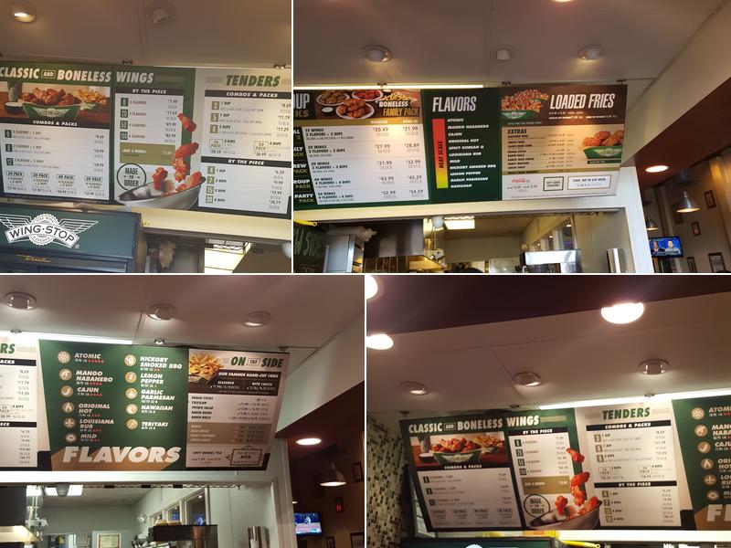 Wingstop Menu