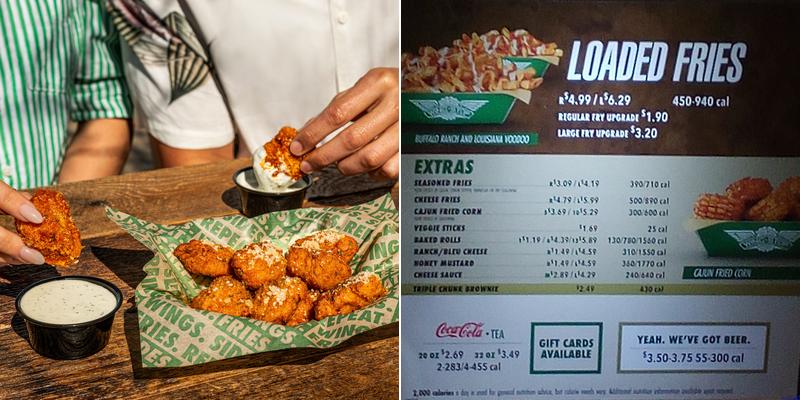 Wingstop Menu