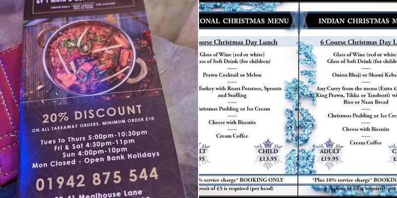 Rani Fine Dining Menu