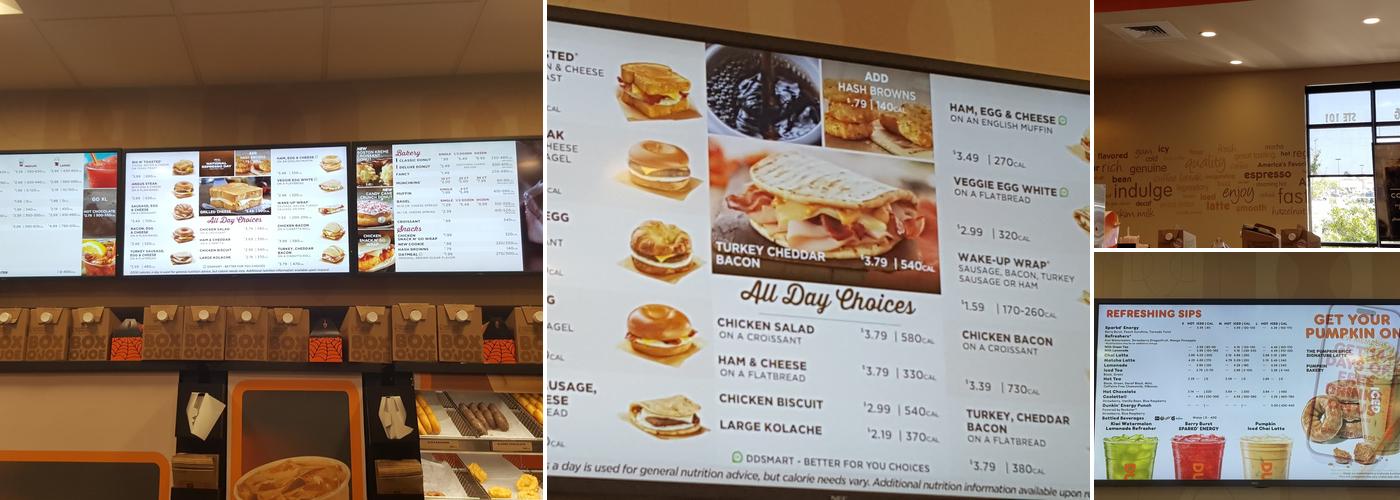 Dunkin' Menu