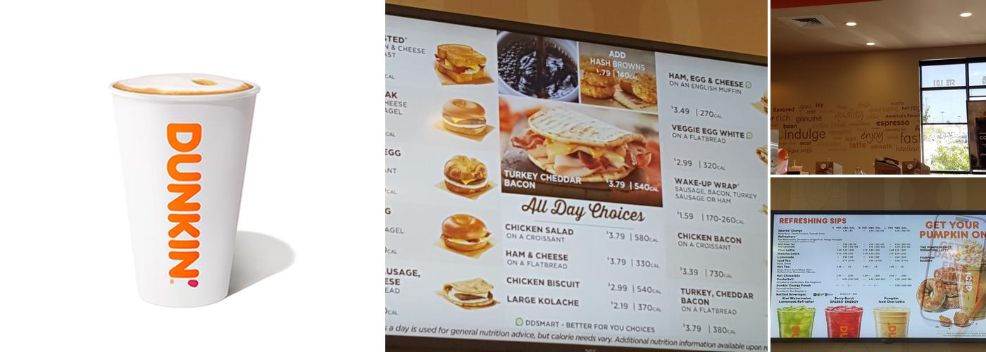 Dunkin' Menu