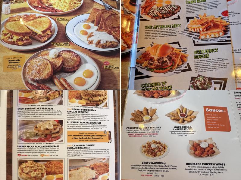 Denny's Menu