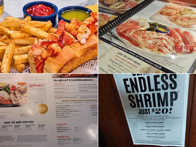 Red Lobster Menu