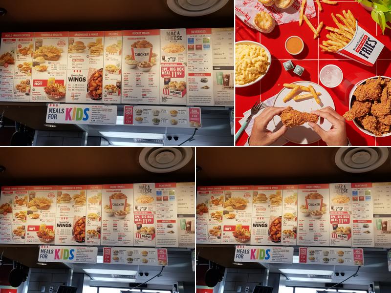 KFC Menu