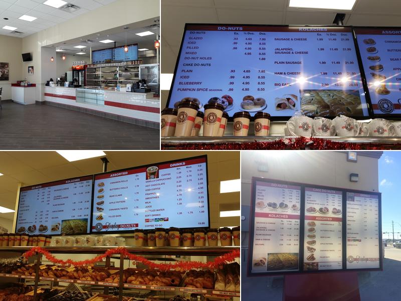 Shipley Do-Nuts Menu