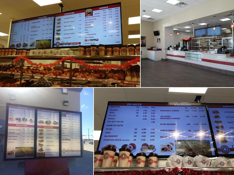 Shipley Do-Nuts Menu