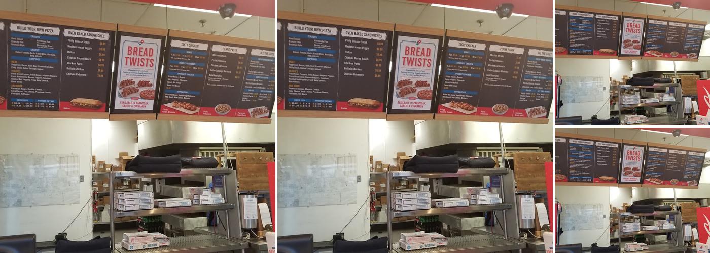 Domino's Pizza Menu
