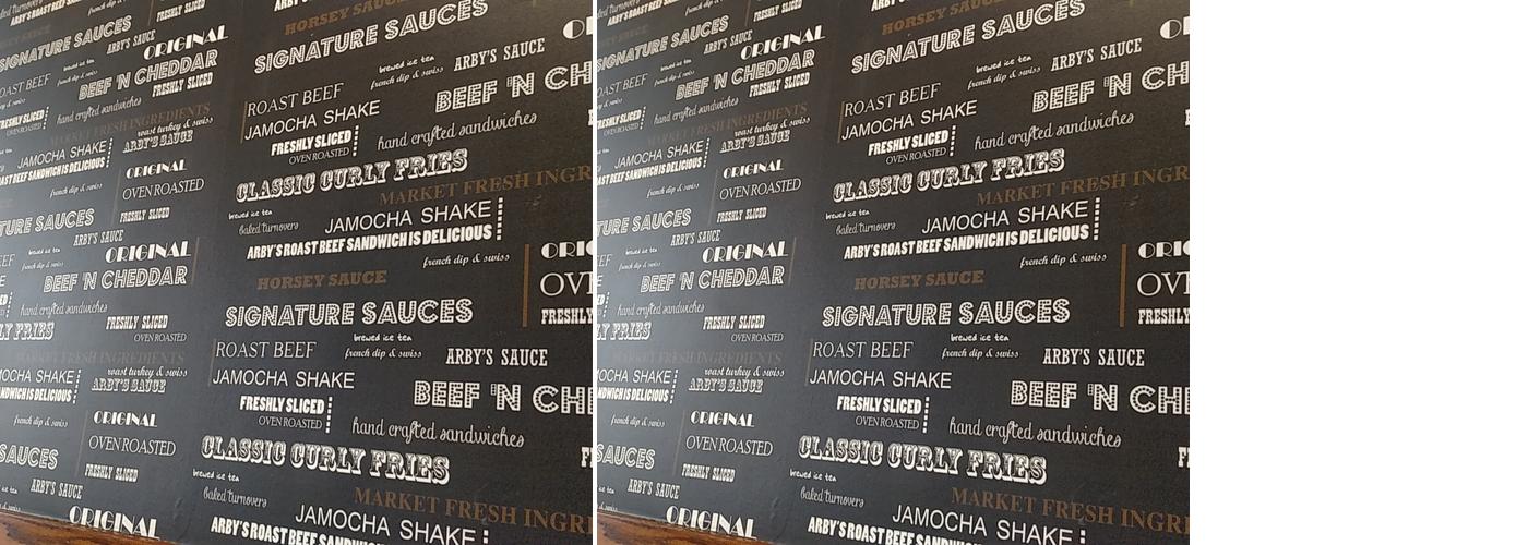 Arby's Menu