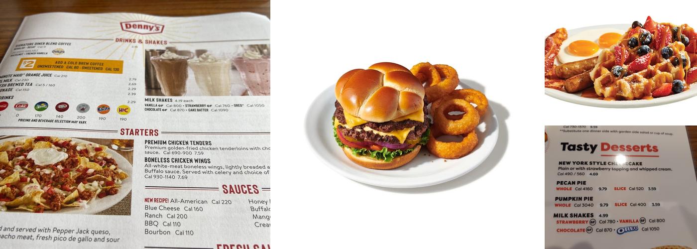 Denny's Menu