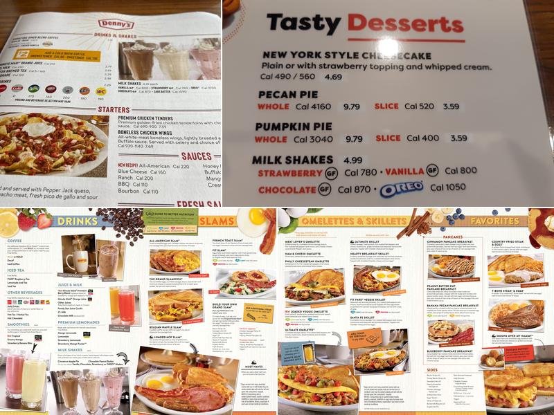 Denny's Menu