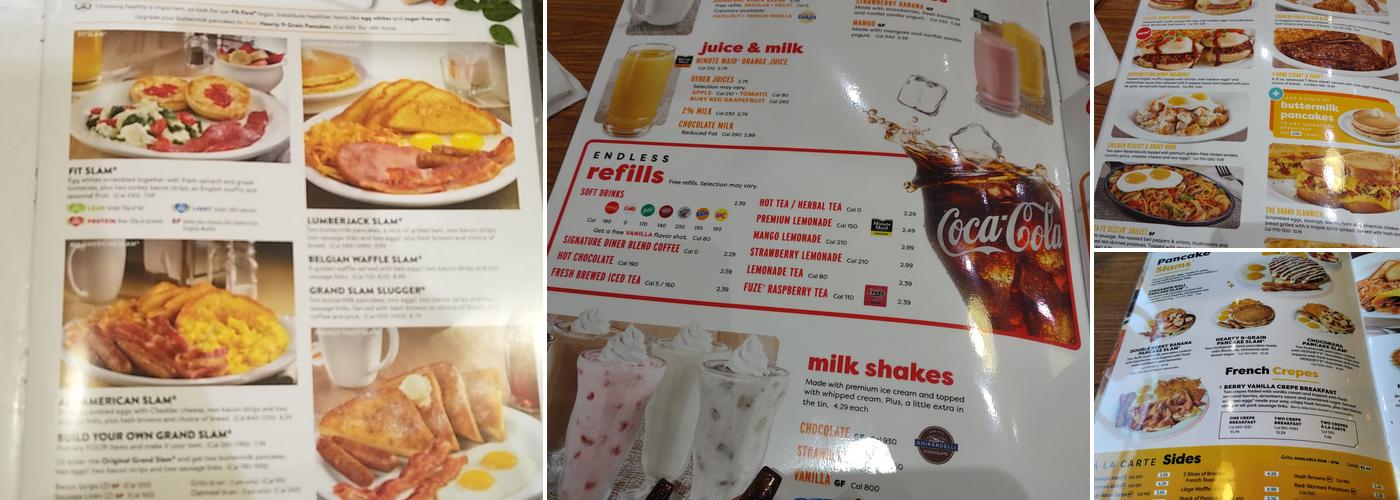 Denny's Menu