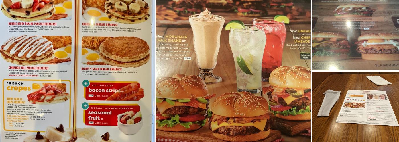 Denny's Menu