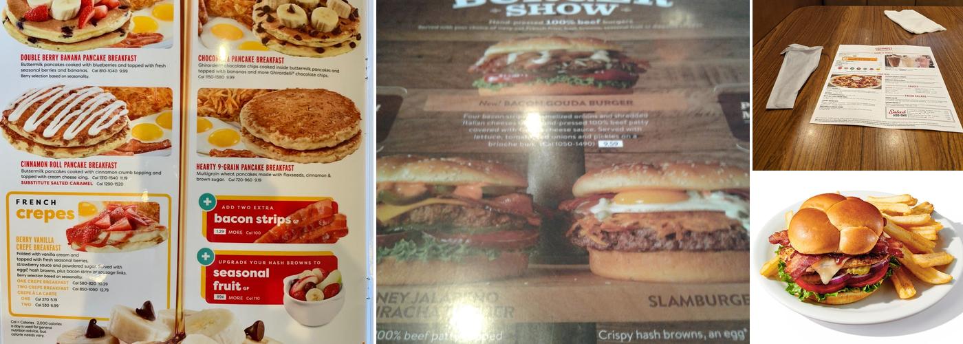 Denny's Menu