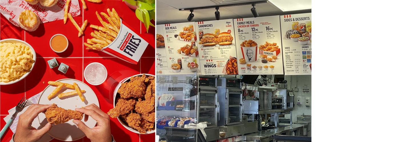 KFC Menu