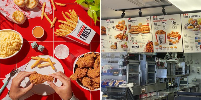 KFC Menu