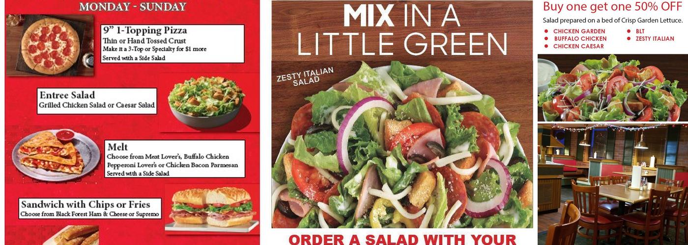 Pizza Hut Menu