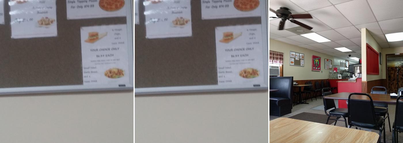 Fox's Pizza Den Menu