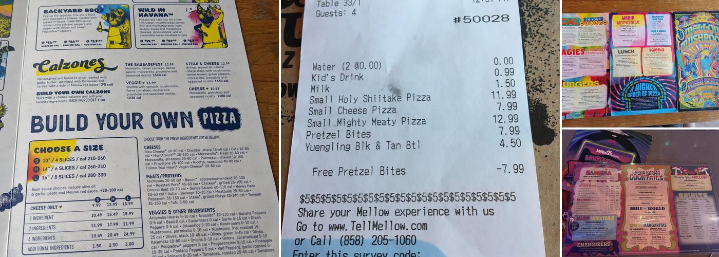 Mellow Mushroom Lake Charles Menu