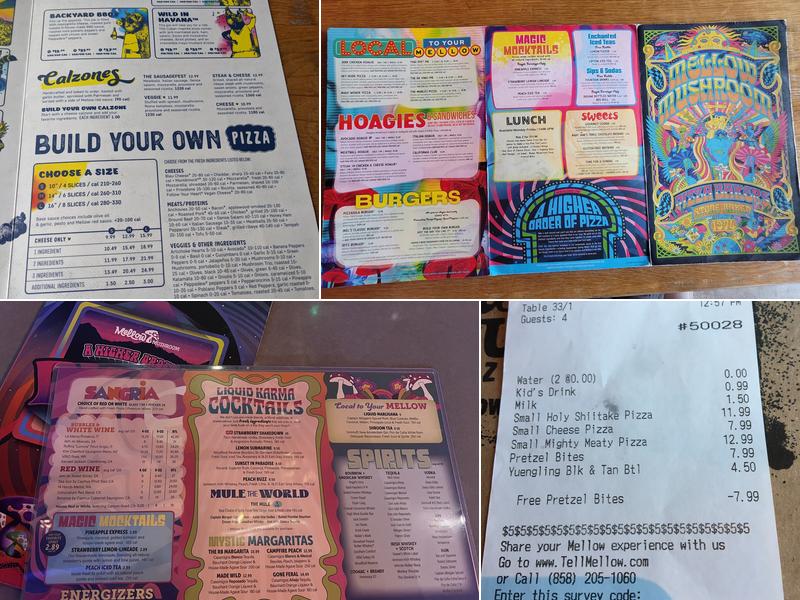 Mellow Mushroom Lake Charles Menu