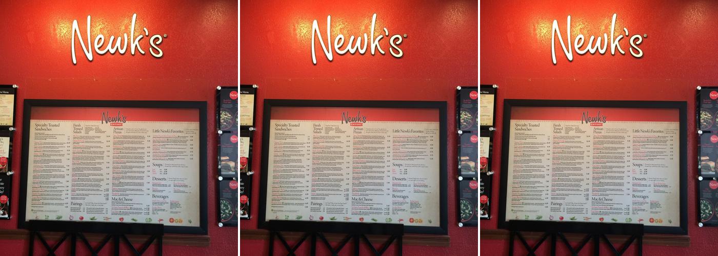 Newk's Eatery Menu