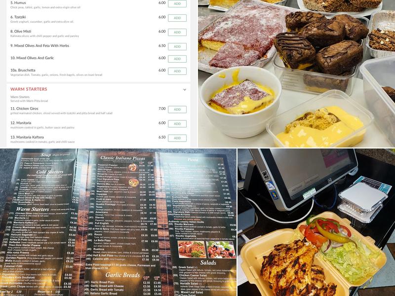 Theo Dore Takeaway Menu