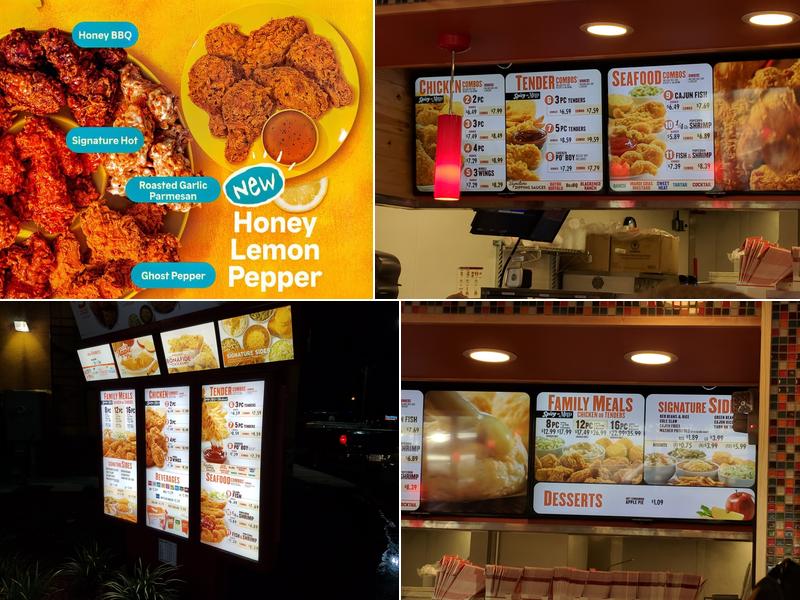 Popeyes Louisiana Kitchen Menu