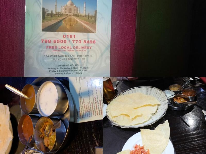 The Prachee Indian restaurant Menu