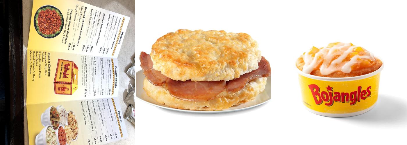 Bojangles Menu