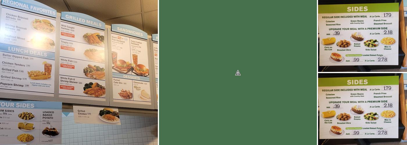Captain D's Menu