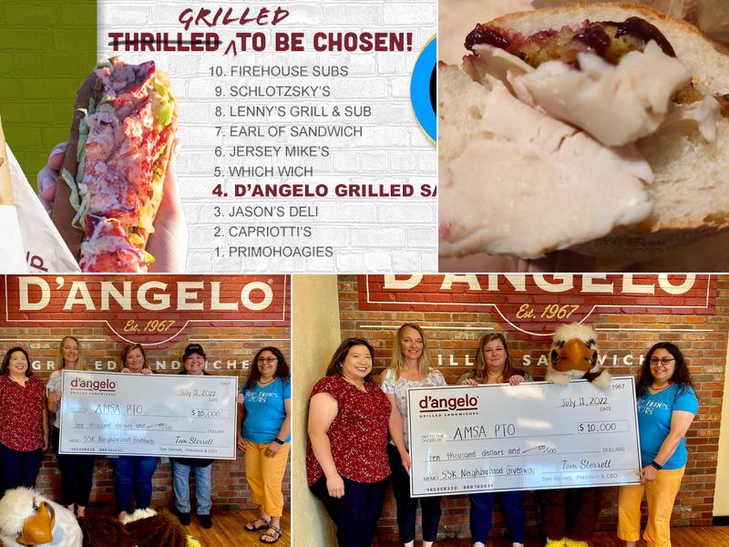 D'Angelo Grilled Sandwiches Menu