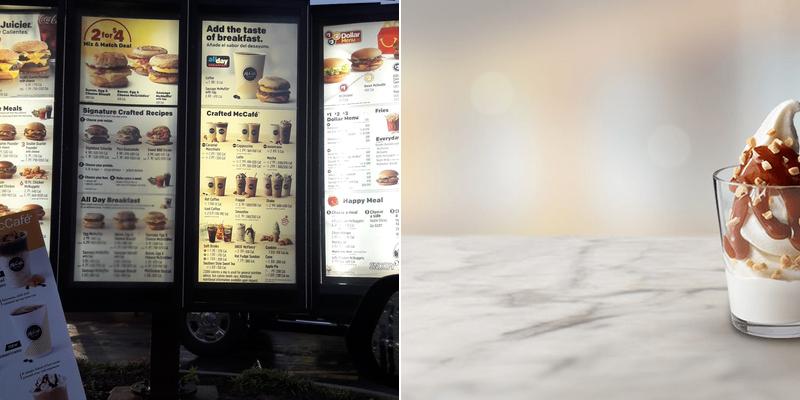 McDonald's Menu