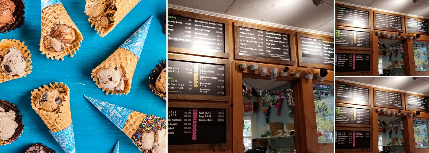 Ben & Jerry’s Menu