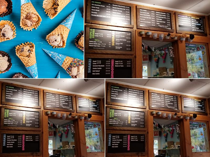 Ben & Jerry’s Menu