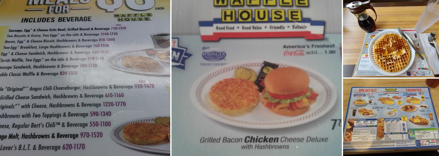Waffle House Menu