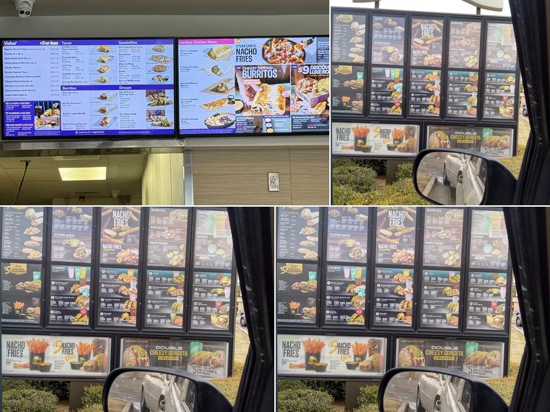 Taco Bell Menu